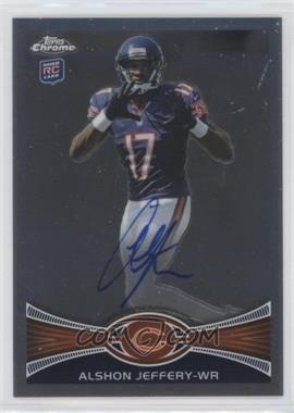 2012 Topps Chrome - [Base] - Rookie Autographs #62 - Alshon Jeffery