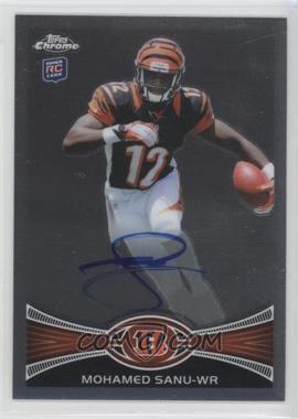 2012 Topps Chrome - [Base] - Rookie Autographs #98 - Mohamed Sanu