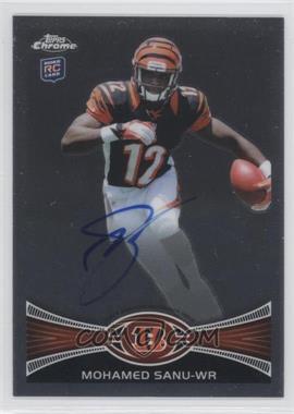 2012 Topps Chrome - [Base] - Rookie Autographs #98 - Mohamed Sanu