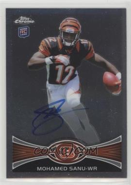 2012 Topps Chrome - [Base] - Rookie Autographs #98 - Mohamed Sanu