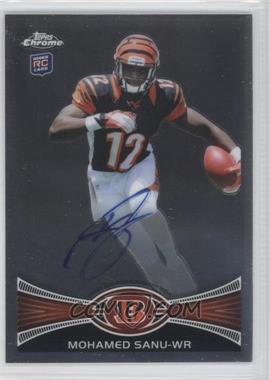 2012 Topps Chrome - [Base] - Rookie Autographs #98 - Mohamed Sanu