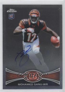 2012 Topps Chrome - [Base] - Rookie Autographs #98 - Mohamed Sanu