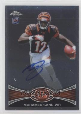 2012 Topps Chrome - [Base] - Rookie Autographs #98 - Mohamed Sanu