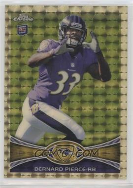 2012 Topps Chrome - [Base] - Superfractor #213 - Bernard Pierce /1