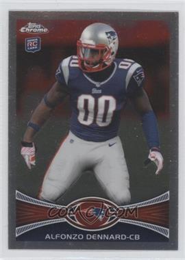 2012 Topps Chrome - [Base] #15 - Alfonzo Dennard