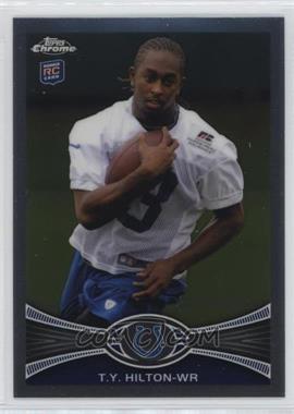 2012 Topps Chrome - [Base] #168 - T.Y. Hilton