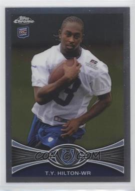 2012 Topps Chrome - [Base] #168 - T.Y. Hilton