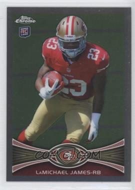 2012 Topps Chrome - [Base] #191.2 - LaMichael James (Left Arm at Side)