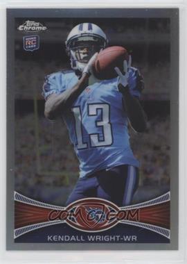 2012 Topps Chrome - [Base] #212.1 - Kendall Wright (Catching Football)