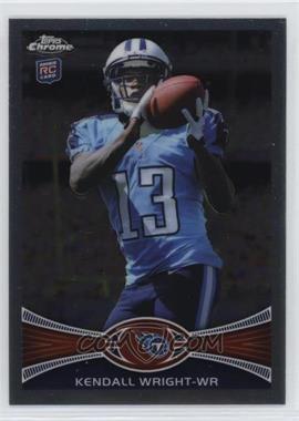 2012 Topps Chrome - [Base] #212.1 - Kendall Wright (Catching Football)