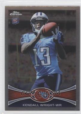 2012 Topps Chrome - [Base] #212.1 - Kendall Wright (Catching Football)