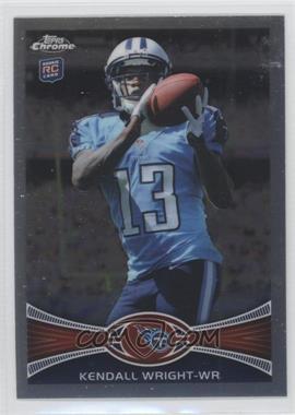 2012 Topps Chrome - [Base] #212.1 - Kendall Wright (Catching Football)