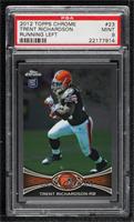 Trent Richardson (Ball Tucked in Right Hand) [PSA 9 MINT]