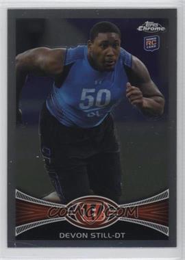 2012 Topps Chrome - [Base] #3 - Devon Still