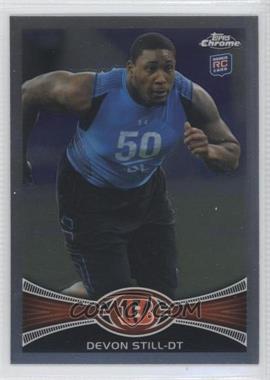 2012 Topps Chrome - [Base] #3 - Devon Still