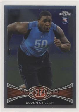 2012 Topps Chrome - [Base] #3 - Devon Still