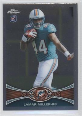 2012 Topps Chrome - [Base] #38 - Lamar Miller