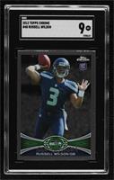 Russell Wilson (Throwing Hand Visible) [SGC 9 MINT]