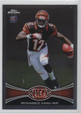 2012 Topps Chrome - [Base] #98.1 - Mohamed Sanu (Helmet On - Running)