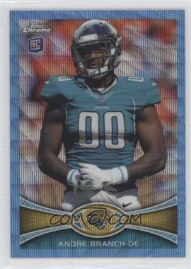2012 Topps Chrome - Blue Wave Refractors #BW-104 - Andre Branch