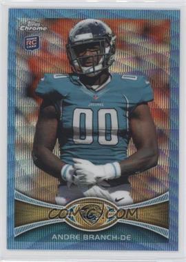 2012 Topps Chrome - Blue Wave Refractors #BW-104 - Andre Branch