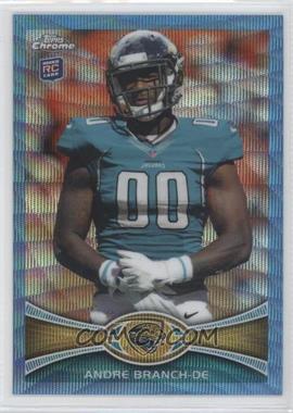 2012 Topps Chrome - Blue Wave Refractors #BW-104 - Andre Branch