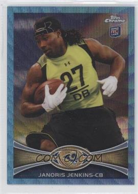 2012 Topps Chrome - Blue Wave Refractors #BW-128 - Janoris Jenkins