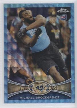 2012 Topps Chrome - Blue Wave Refractors #BW-57 - Michael Brockers