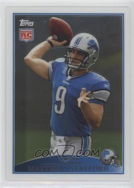 2012 Topps Chrome - Quarterback Rookie Reprint #430 - Matthew Stafford