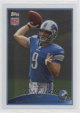 2012 Topps Chrome - Quarterback Rookie Reprint #430 - Matthew Stafford