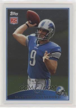 2012 Topps Chrome - Quarterback Rookie Reprint #430 - Matthew Stafford