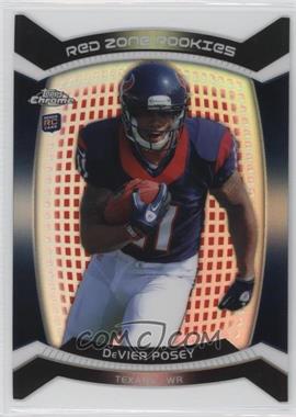 2012 Topps Chrome - Red Zone Rookies Die-Cut - Refractor #RZDC-15 - DeVier Posey