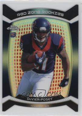 2012 Topps Chrome - Red Zone Rookies Die-Cut - Refractor #RZDC-15 - DeVier Posey