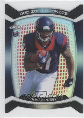 2012 Topps Chrome - Red Zone Rookies Die-Cut - Refractor #RZDC-15 - DeVier Posey