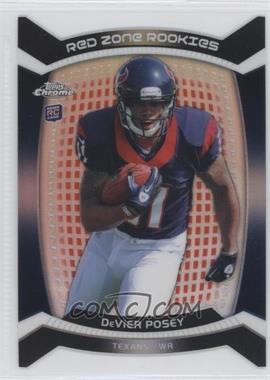 2012 Topps Chrome - Red Zone Rookies Die-Cut - Refractor #RZDC-15 - DeVier Posey