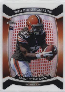 2012 Topps Chrome - Red Zone Rookies Die-Cut - Refractor #RZDC-20 - Trent Richardson