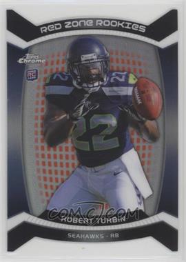 2012 Topps Chrome - Red Zone Rookies Die-Cut - Refractor #RZDC-24 - Robert Turbin