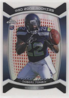 2012 Topps Chrome - Red Zone Rookies Die-Cut - Refractor #RZDC-24 - Robert Turbin