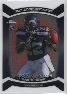 2012 Topps Chrome - Red Zone Rookies Die-Cut - Refractor #RZDC-24 - Robert Turbin