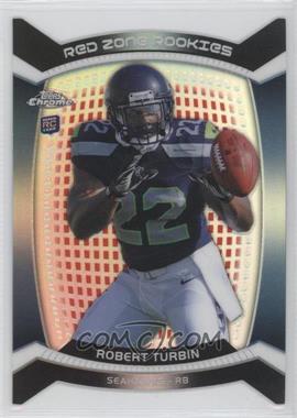 2012 Topps Chrome - Red Zone Rookies Die-Cut - Refractor #RZDC-24 - Robert Turbin