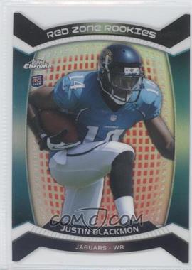 2012 Topps Chrome - Red Zone Rookies Die-Cut - Refractor #RZDC-30 - Justin Blackmon