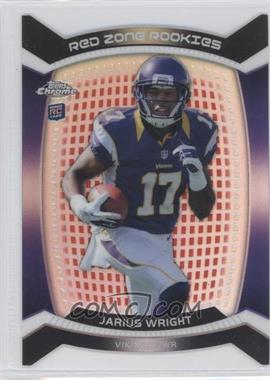 2012 Topps Chrome - Red Zone Rookies Die-Cut - Refractor #RZDC-35 - Jarius Wright