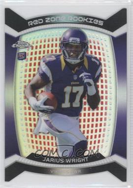 2012 Topps Chrome - Red Zone Rookies Die-Cut - Refractor #RZDC-35 - Jarius Wright