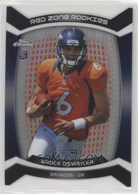 2012 Topps Chrome - Red Zone Rookies Die-Cut - Refractor #RZDC-9 - Brock Osweiler