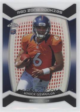 2012 Topps Chrome - Red Zone Rookies Die-Cut - Refractor #RZDC-9 - Brock Osweiler