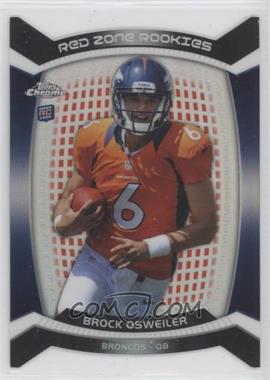 2012 Topps Chrome - Red Zone Rookies Die-Cut - Refractor #RZDC-9 - Brock Osweiler