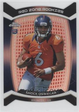 2012 Topps Chrome - Red Zone Rookies Die-Cut - Refractor #RZDC-9 - Brock Osweiler