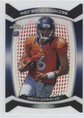 2012 Topps Chrome - Red Zone Rookies Die-Cut - Refractor #RZDC-9 - Brock Osweiler