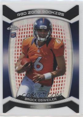 2012 Topps Chrome - Red Zone Rookies Die-Cut - Refractor #RZDC-9 - Brock Osweiler