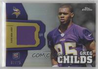 Greg Childs #/25